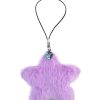 Purple Fluffy Star Charm Accessory