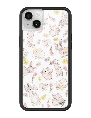 Bunnies in Bonnets iPhone Case