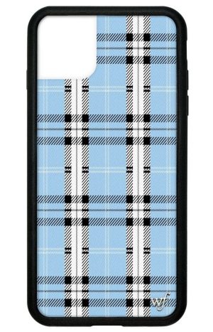 Plaid | Blue iPhone Case