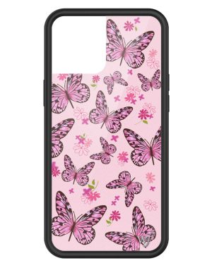 Pink Butterfly iPhone Case
