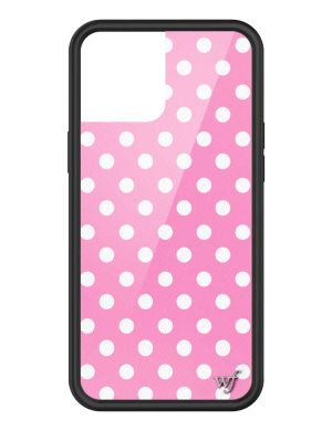 Pink Polka Dots iPhone Case