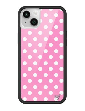Pink Polka Dots iPhone Case