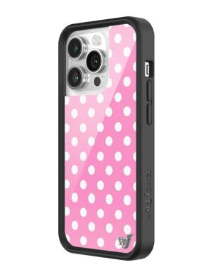 Pink Polka Dots iPhone Case