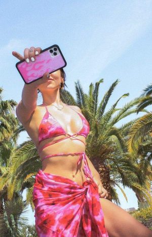 Flames | Pink iPhone Case