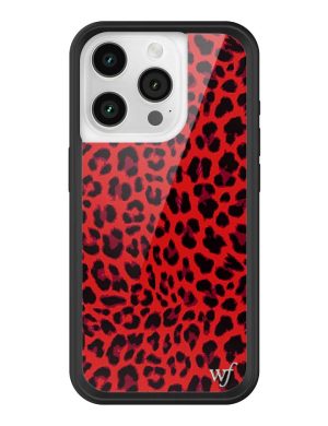 Red Meow iPhone Case