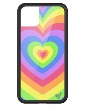 Rainbow Latte Love iPhone Case