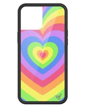 Rainbow Latte Love iPhone Case