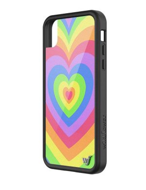 Rainbow Latte Love iPhone Case