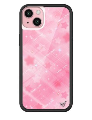 Sandy Liang – Starry Plaid iPhone Case