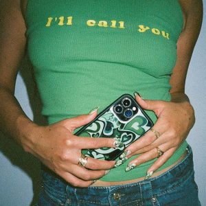 Salem Mitchell | Green iPhone Case