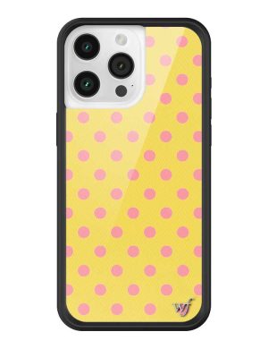 Polka Dot | Yellow and Pink iPhone Case