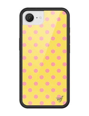 Polka Dot | Yellow and Pink iPhone Case