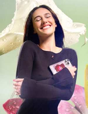 Danielle Guizio Teddy Bear iPhone Case