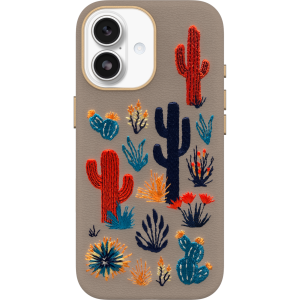 iPhone 17 Case
            
                Symmetry Series Cactus Leather Embroidery