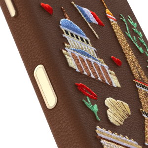 iPhone 17 Case
            
                Symmetry Series Cactus Leather Embroidery