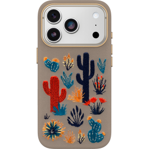 iPhone 17 Pro Case
            
                Symmetry Series Cactus Leather Embroidery