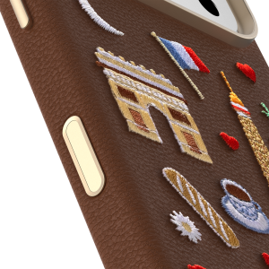 iPhone 17 Pro Case
            
                Symmetry Series Cactus Leather Embroidery