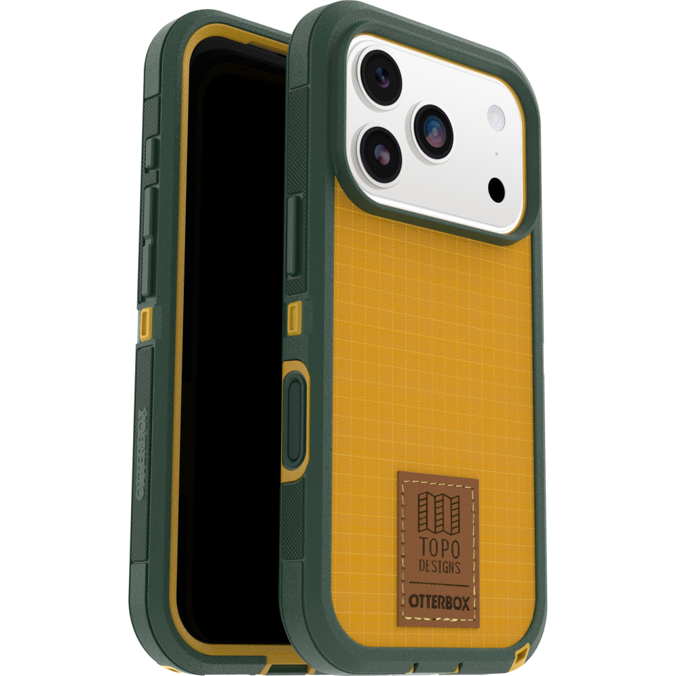 iPhone 17 Pro Case
            
                Defender Series Pro XT X Topo Designs