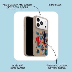 iPhone 17 Pro Max Case
            
                Symmetry Series Cactus Leather Embroidery